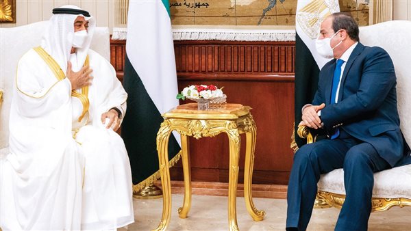 السيسي وولي عهد أبو