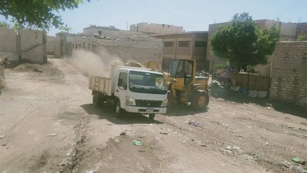 رفع قمامة من المنيا