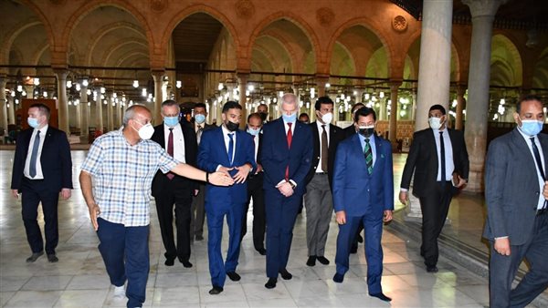 جانب من الزيارة