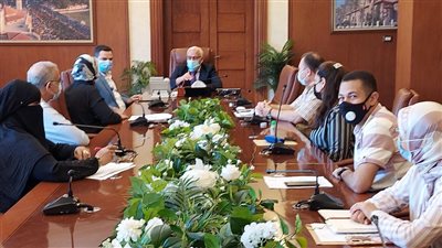 محافظ بورسعيد يتابع مستجدات تنفيذ مشروع إعداد المنظومة الرقمية لحصر أصول أراضي وممتلكات الدولة