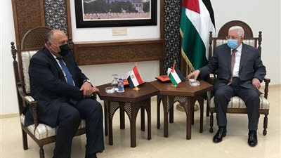 ننشر تفاصيل لقاء وزير الخارجية مع الرئيس الفلسطيني في رام الله