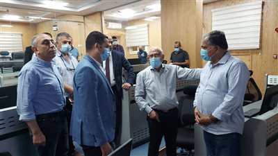 محافظ بورسعيد يتفقد مركز الخدمات والطوارئ والسلامة العامة المتطورة (صور) 