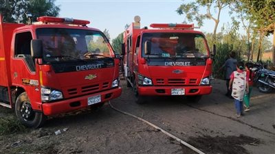 السيطرة على حريق بمزرعة موز بمساحة 15 فدانًا في الصالحية الجديدة بالشرقية