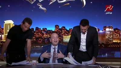 عمرو سعد ومصطفى شعبان يقتحمان ستوديو 