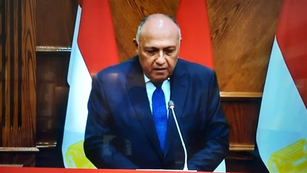 وزير الخارجية سامح