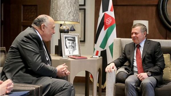 وزير الخارجية وملك