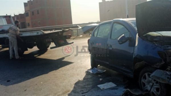 السيارة المحطمة