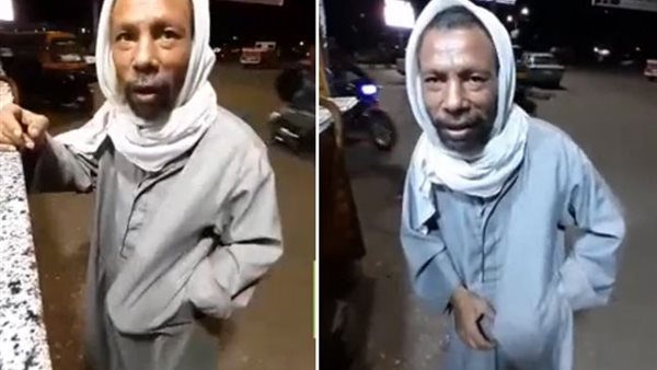 جانب من فيديو المتسول