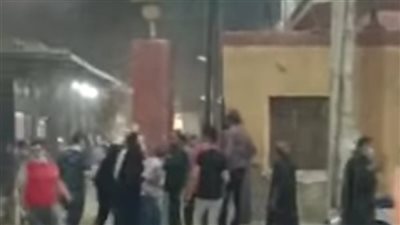 مشاجرة أمام 