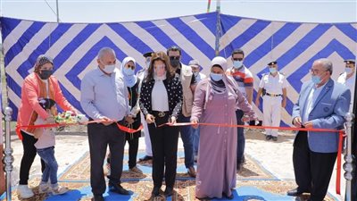 محافظ دمياط تفتتح مشروع صرف صحي قرية الكاشف الجديد بتكلفة 55 مليون جنيه