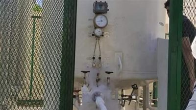 مستشفى الأمراض الصدرية بدمياط تبدأ التشغيل التجريبي لخزان الأكسجين 