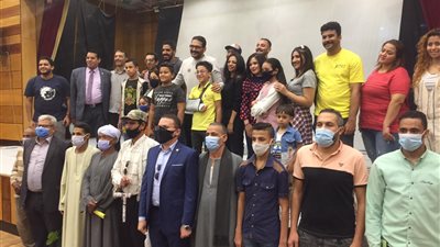 محافظة المنيا تختتم عرض مسرحية 