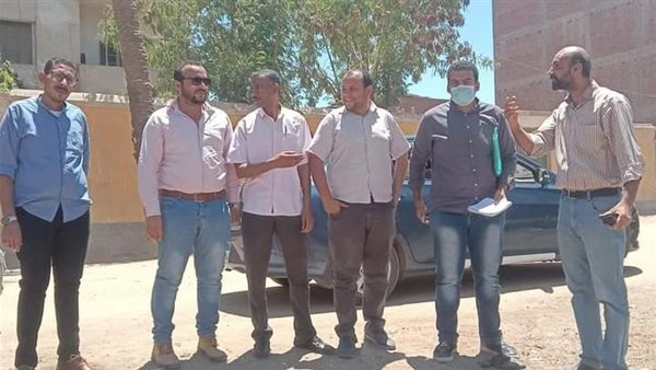 تسليم موقع محطة صرف