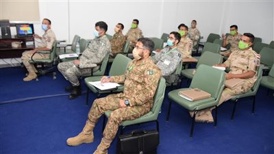 انطلاق فعاليات التدريب المصري الباكستاني 