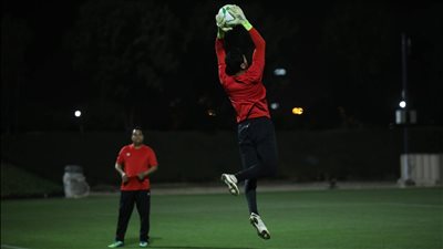 تدريبات خاصة للشناوي ولطفي في مران الأهلي