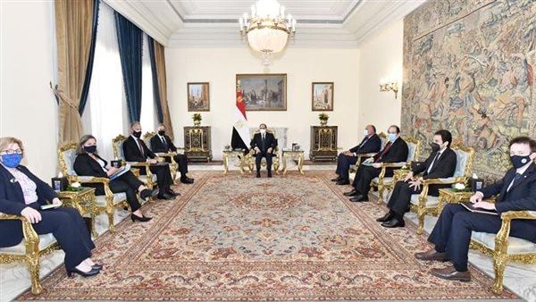 اجتماع السيسي وبلينكن