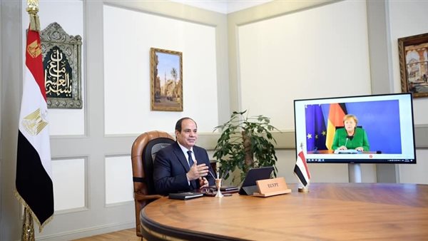 السيسي وميركل