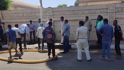 قطع المياه عن بعض الأماكن بالأقصر بسبب تسريب خط مياه