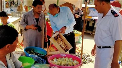 إعدام 1.5 طن أغذية غير صالحة للاستهلاك الآدمي بالشرقية