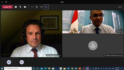 نائب وزير الإسكان يبحث فرص التعاون في مجال مياه الشرب والصرف الصحي مع بنك التعمير الألماني