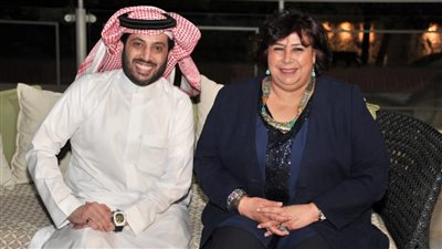 تركي آل الشيخ يلتقي الدكتورة إيناس عبدالدايم وزيرة الثقافة