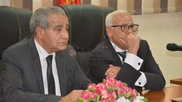 وزيرة التموين ومحافظ