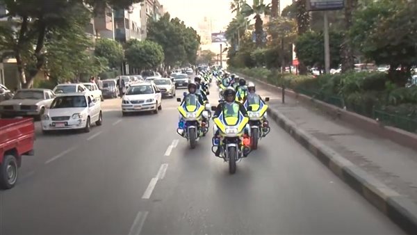 رجال المرور في الجيزة