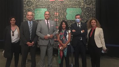 وفد من الوكالة الجامعية الفرنكوفونية والأنوكا يزور المتحف القومي للحضارة (صور)