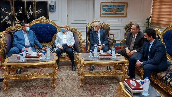 وزير العدل خلال زيارته