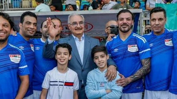 لاعبو مصر في ليبيا