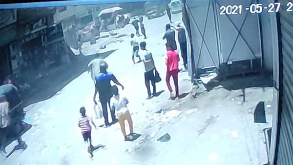 صورة من حادث دهس