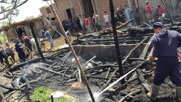 حريق هائل- أرشيفية