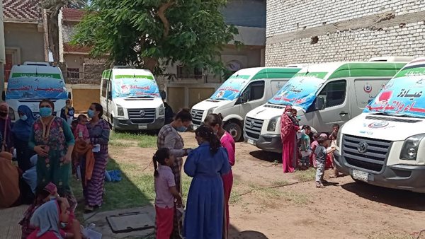 قافلة طبية بالمنيا