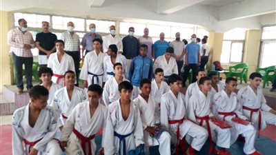 تكريم أبطال الكاراتيه بنادي بنها الرياضي في القليوبية (صور) 