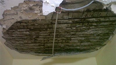 مصرع فتاة في انهيار سقف منزل ببورسعيد