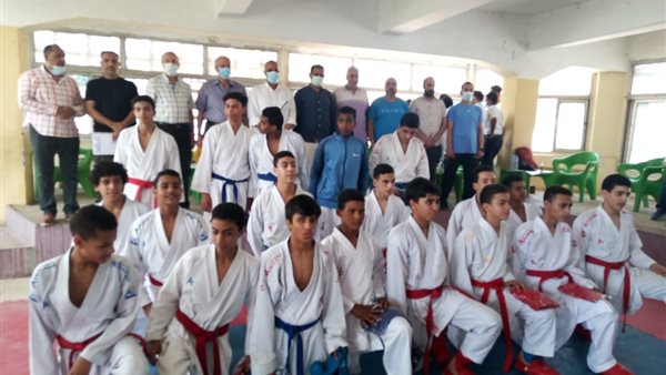 تكريم أبطال الكاراتية