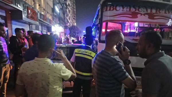 جانب من الحادث 