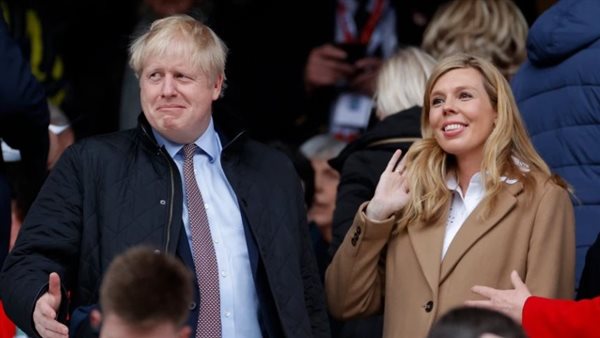 يوريس جونسون وزوجته