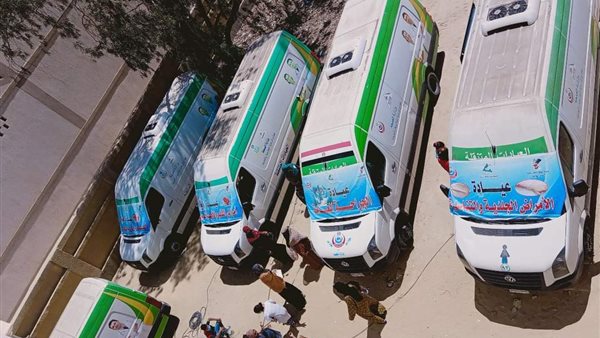 قافلة طبية بالمنيا-