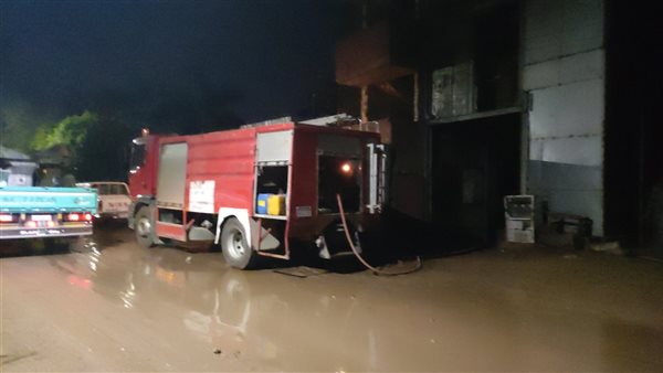 حريق 4 مصانع في المنوفية