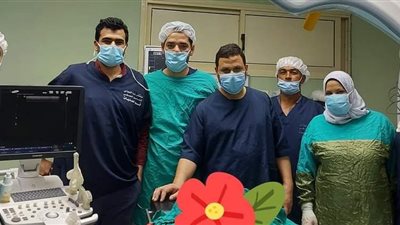 حالة نادرة عالميًا.. مستشفى التأمين الصحي ببنها يجري جراحة دقيقة لطفل عمره ساعات