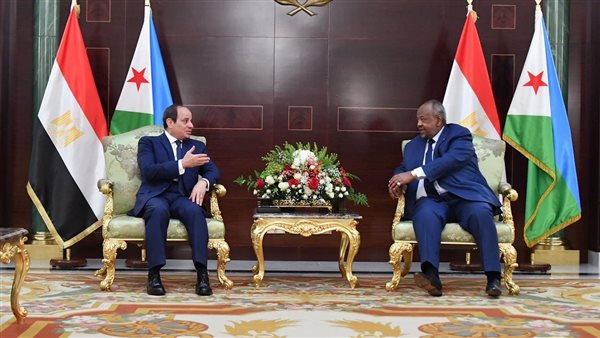 السيسي ونظيره الجيبوتي
