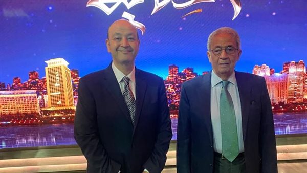 عمرو موسى وعمرو أديب