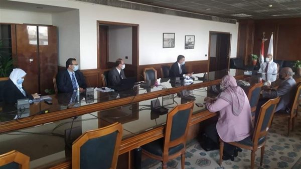 اجتماع وزير الري