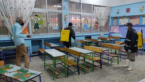 توجيه بتعقيم الصفوف