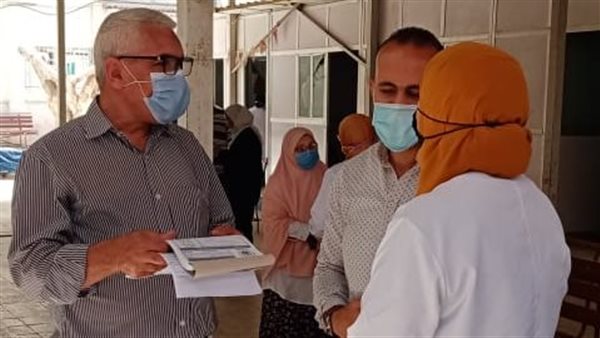 وفد من الصحة يتابع
