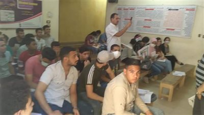 إغلاق سنتر للدروس الخصوصية دون ترخيص في المنيا