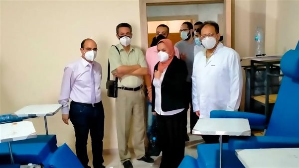 وكيلة صحة سوهاج تتفقد