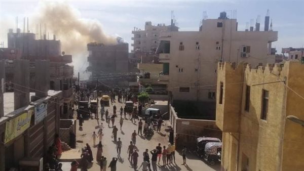 حريق بكفر الشيخ