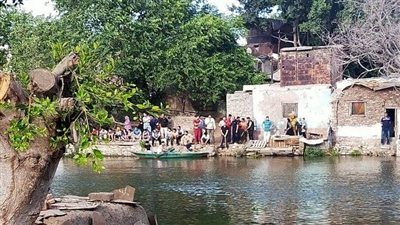 استمرار البحث عن جثمان طفلة غرقت في ترعة الباجورية بكفر الزيات